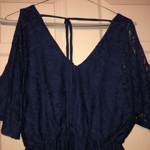 Baileyblue Short Dark Blue Dress
